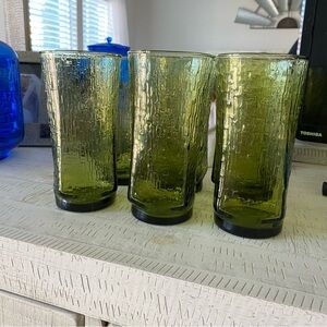 Set of 6 Vintage Anchor Hocking Drinking Glasses